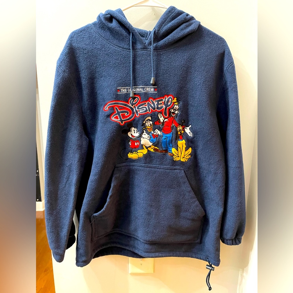 Disney “The Original” fleece hoodie.